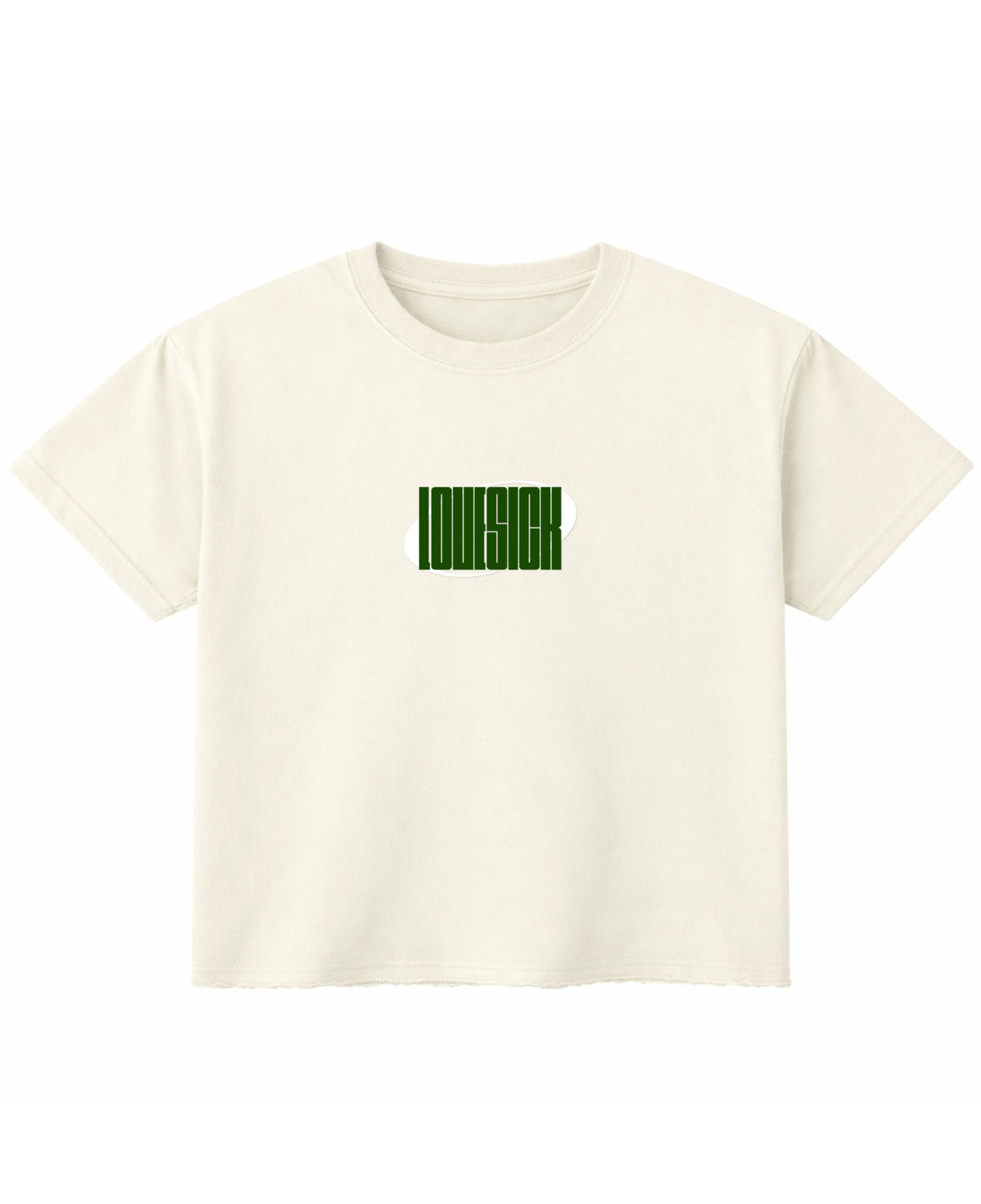 Off White Boxy Fit T-shirt Front Design